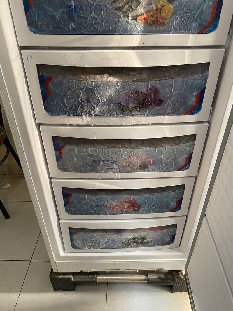 Dawlance Inverter Freezer - Glass Door, Cloud White - 9/10 Condition 3