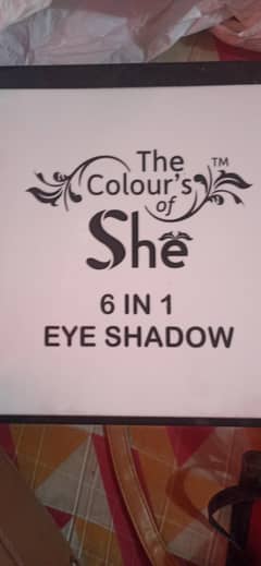 The colors of she eyeshadow kit