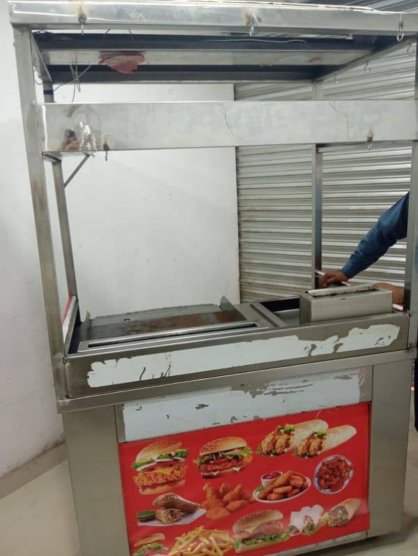 Fast food counter+ Electric frier 0