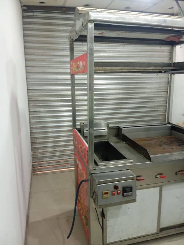 Fast food counter+ Electric frier 1