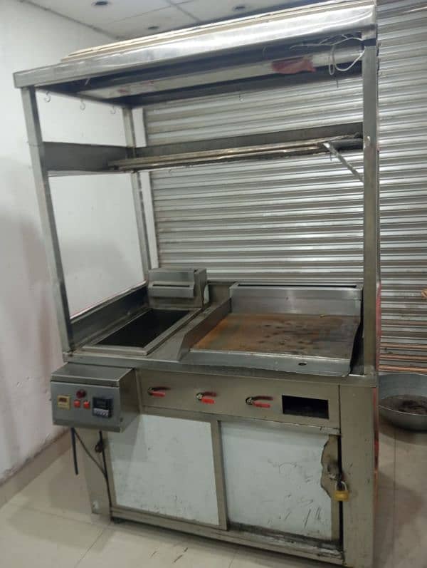 Fast food counter+ Electric frier 2