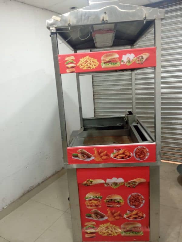 Fast food counter+ Electric frier 3