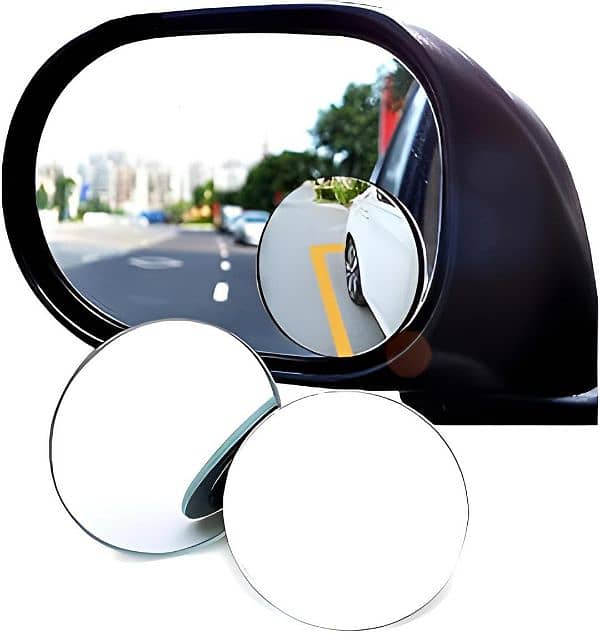 2Pcs Adjustably blind spot mirrors 3