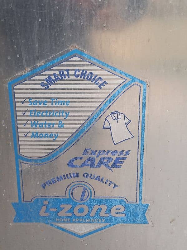 I zone washing machine chrome colour and 99.9% copper 7