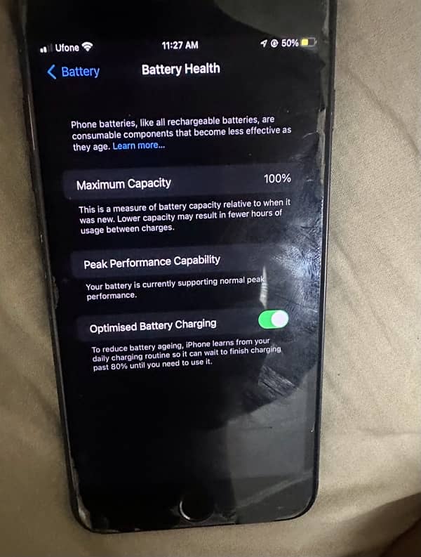 iphone 7plus PTA approved 100% battery health 2