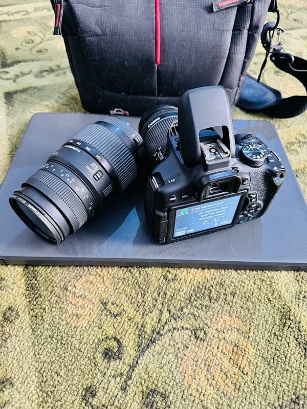 Canon 750D DSLR Camera with Touch Screen, +Extra 300mm Lens & Tripod 1