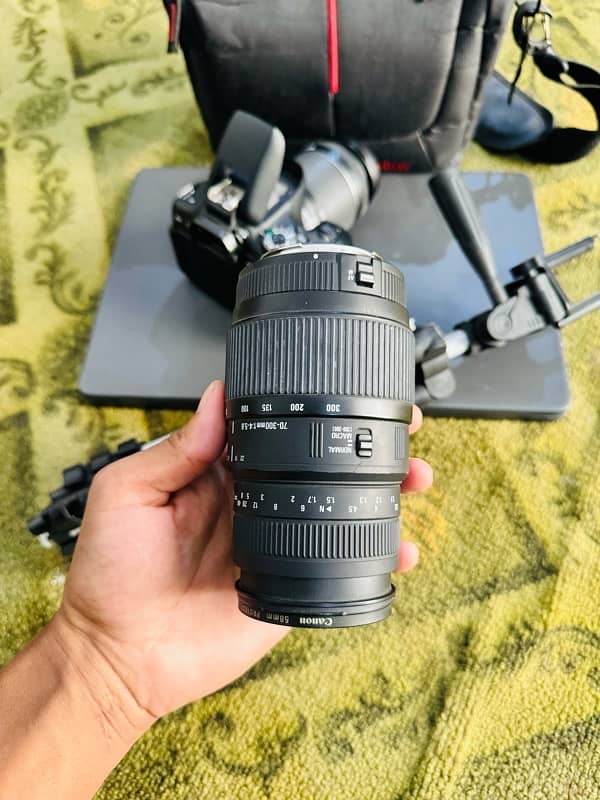 Canon 750D DSLR Camera with Touch Screen, +Extra 300mm Lens & Tripod 2