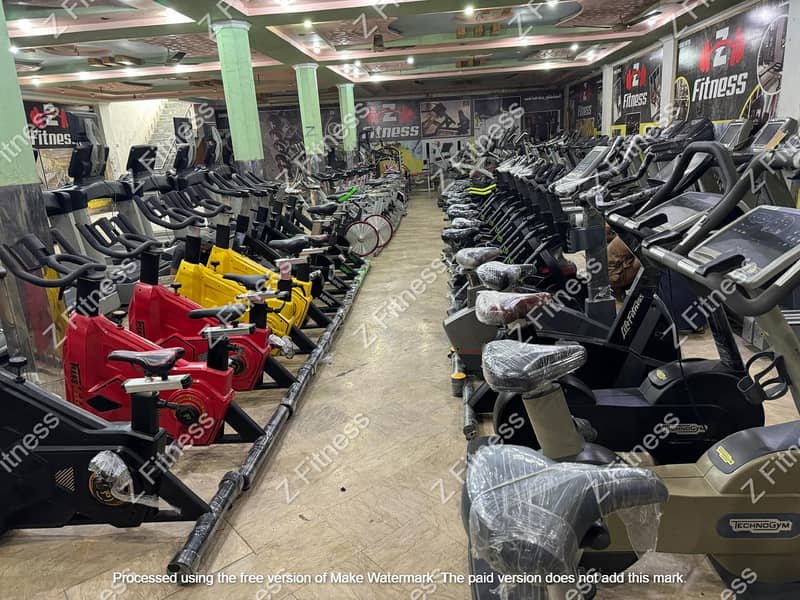 Exercise Bikes || Ellipticals || Gym Cycle || spin bike for sale 1