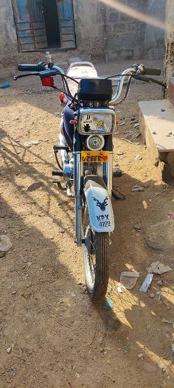 honda cd 70 new condition Rs 145 0