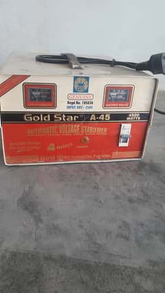 gold star 4500 watt stabilizer