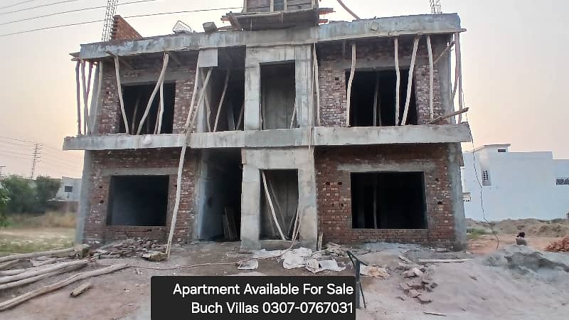 1 Bed 2nd Floor Apartment For Sale Buch Villas Multan 0