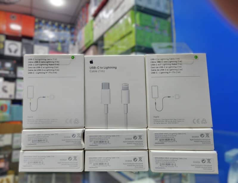 Apple C Type to Lightening Charging Cable 0