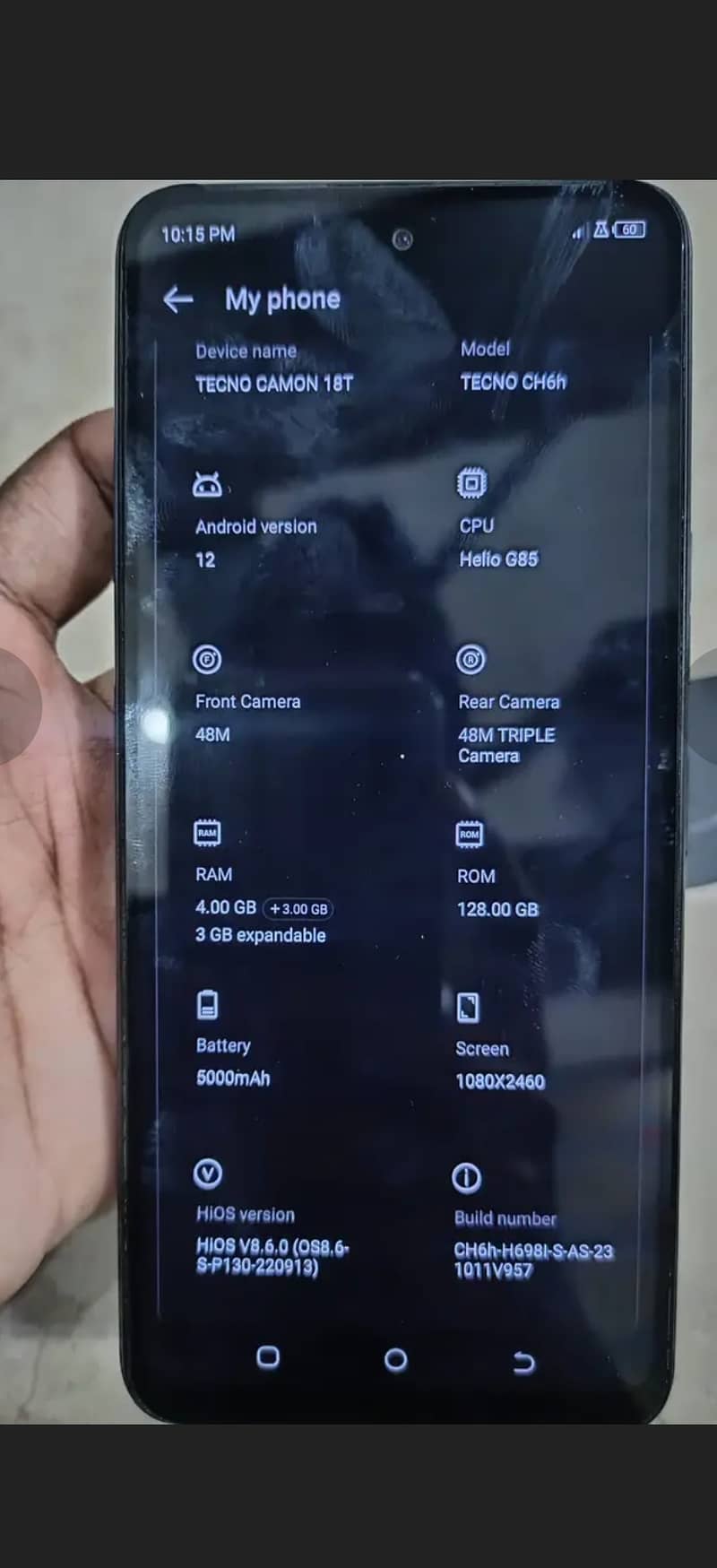 Tecno Camon 18 T 2