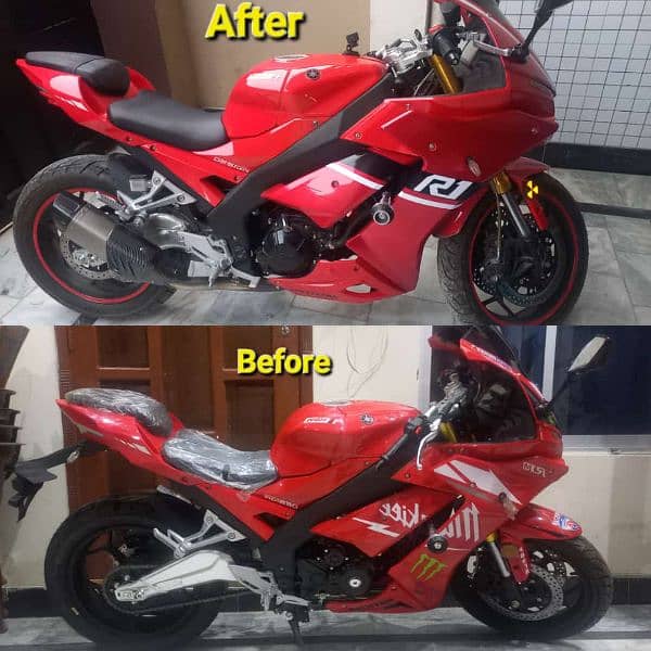 Yamaha R1 400cc EFI Dual Cylinder 7