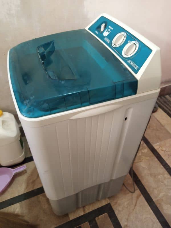 only 1 month used washing machine haier 7