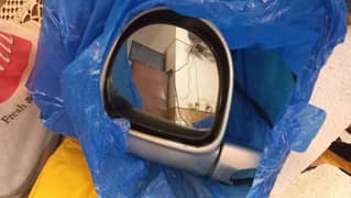 Honda Life Side Mirrors Silver Color