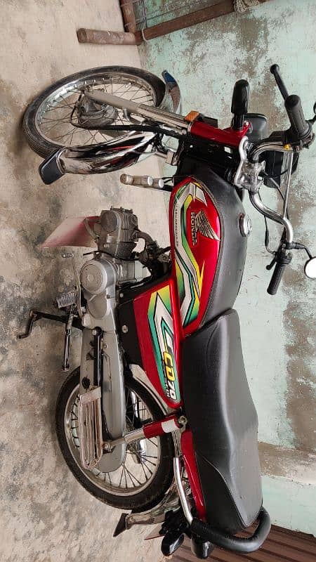 Honda CD70 2023 model 10/10 lush Condition 2