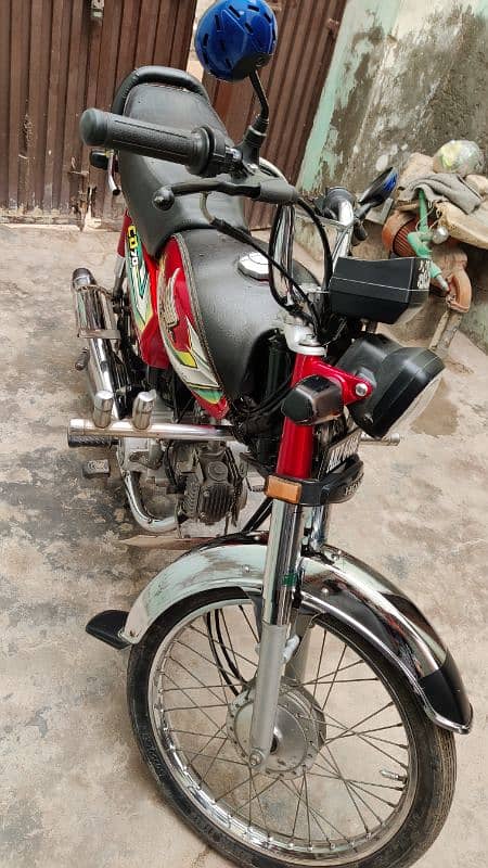 Honda CD70 2023 model 10/10 lush Condition 4