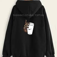 Men's Cotton Fleece Printed Hoodie 2