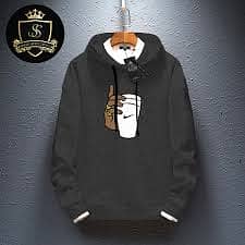 Men's Cotton Fleece Printed Hoodie 3