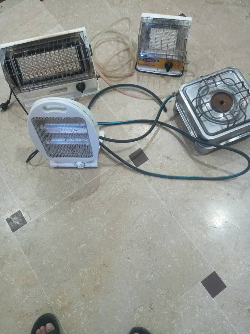 All Four Gas & Electric Heaters for sale (Very Good Condition) 0