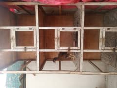 3 portion hen cage full size