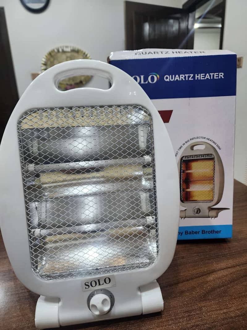 Solo electric heater 600w. 800w 2