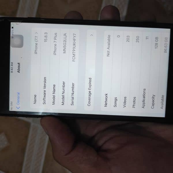 iphone 7 plus128gb bettry change non PTA andiphone7 32gb jv waterproof 6