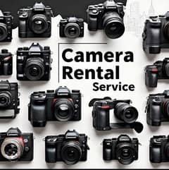 sony canon nikon Dslr camera on rent at chock kumara wala