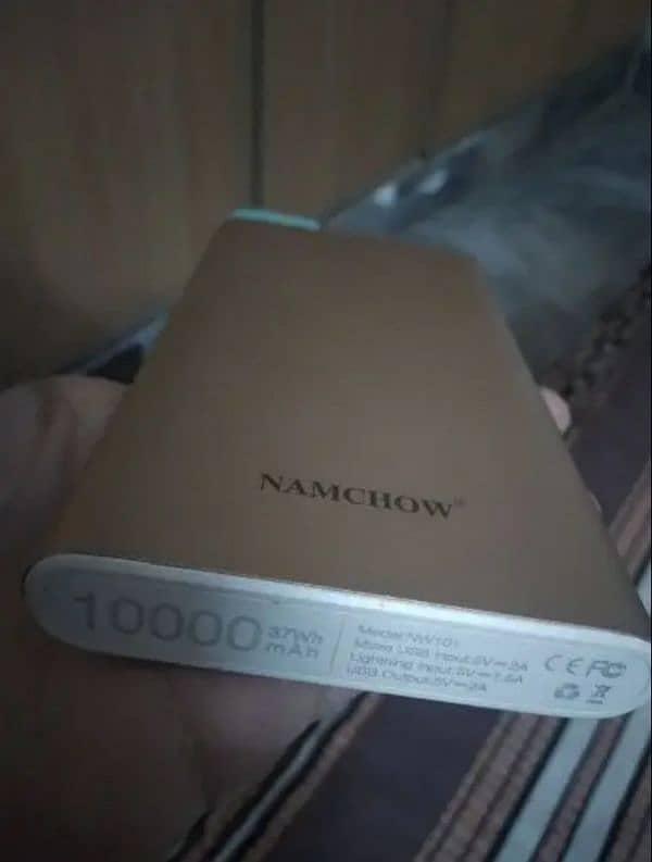 POWER BANK 10000 MAH BY NAMCHOW 2