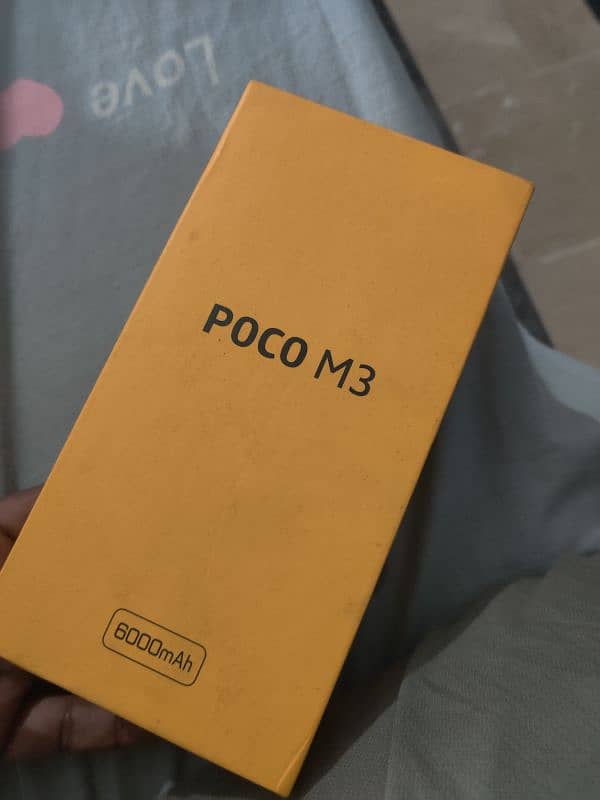 POCO M3 6/128 dual sim Official PTA Approved 2