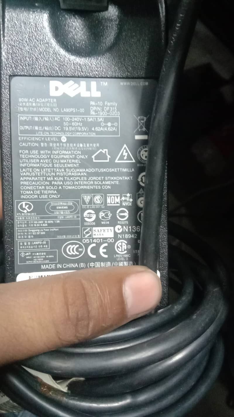 Dell use power supply lap top charger 0