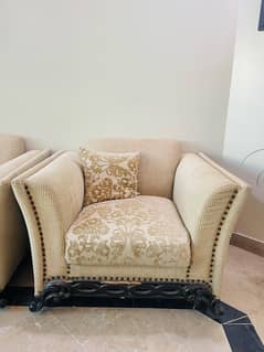 complete sofa set in brand new type condition