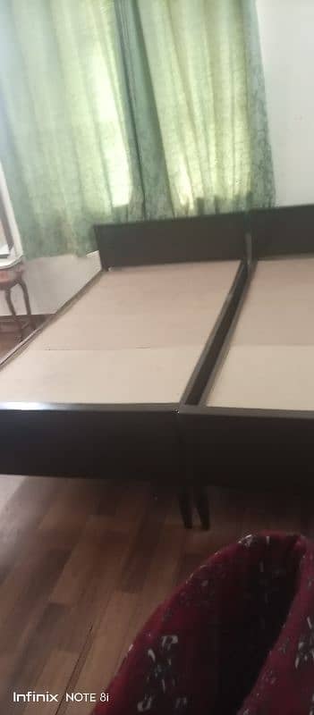 pure wooden single bed 6