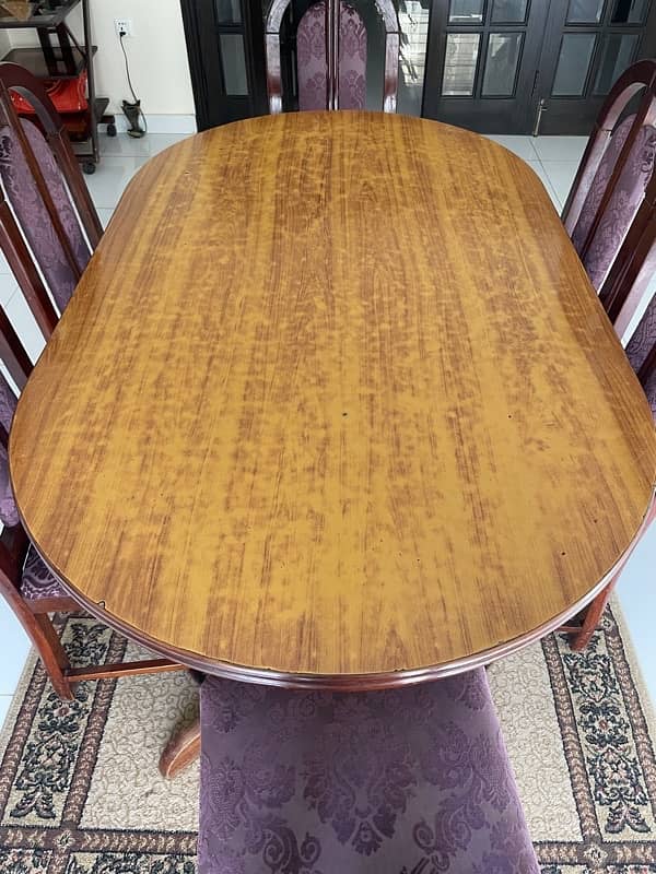 Original Sheesham wood 6 Seater Dining Table 1