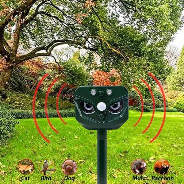 Amazon Branded Solar birds Ultrasonic Animal Repeller Pest control 1