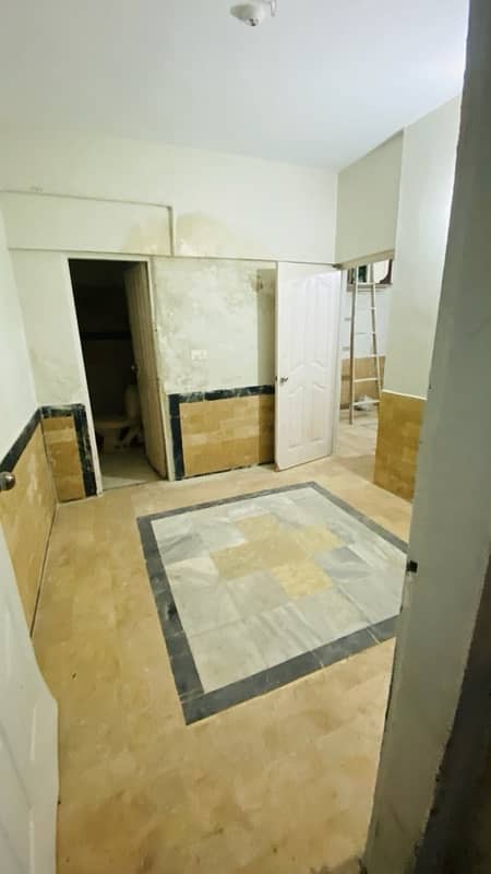 2 Bed + lounge Ground Floor Flat For Sell in Gulistan e Johar Block 6 2