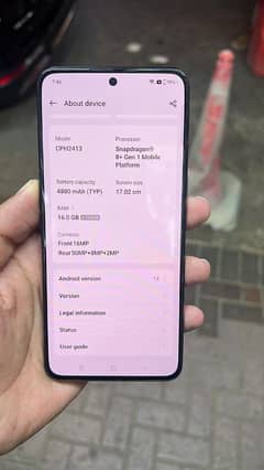 One plus 10t zero condition 16+12gb 256gb