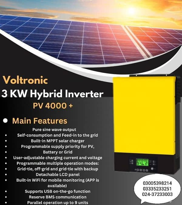 G Pro Infini v3 Hybrid on grid Inverter 0