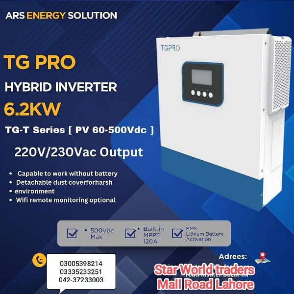 G Pro Infini v3 Hybrid on grid Inverter 1