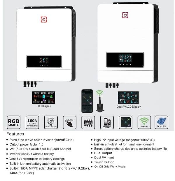 G Pro Infini v3 Hybrid on grid Inverter 2