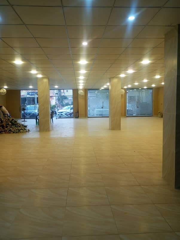 One Kanal Shop For Rent Ground Floor 7