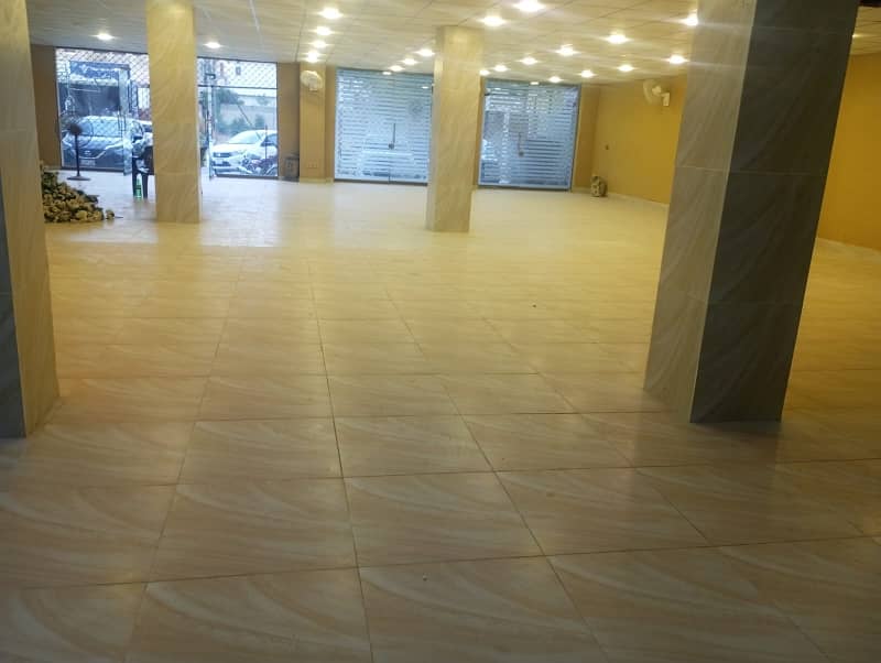 One Kanal Shop For Rent Ground Floor 9