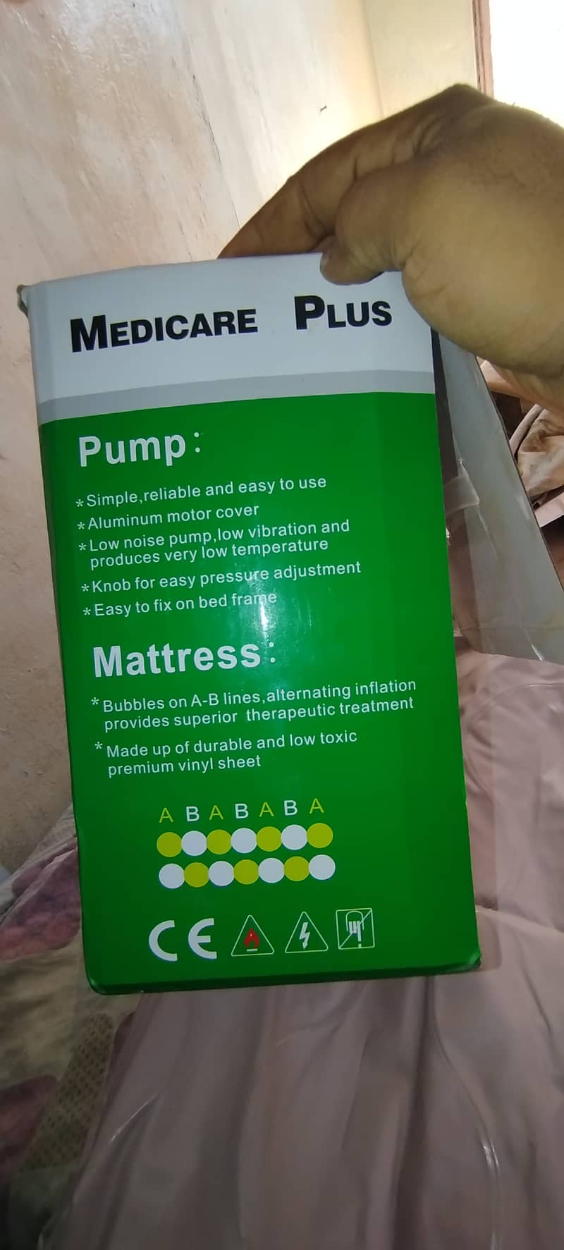 Patient antibedsore mattress with air pump 3