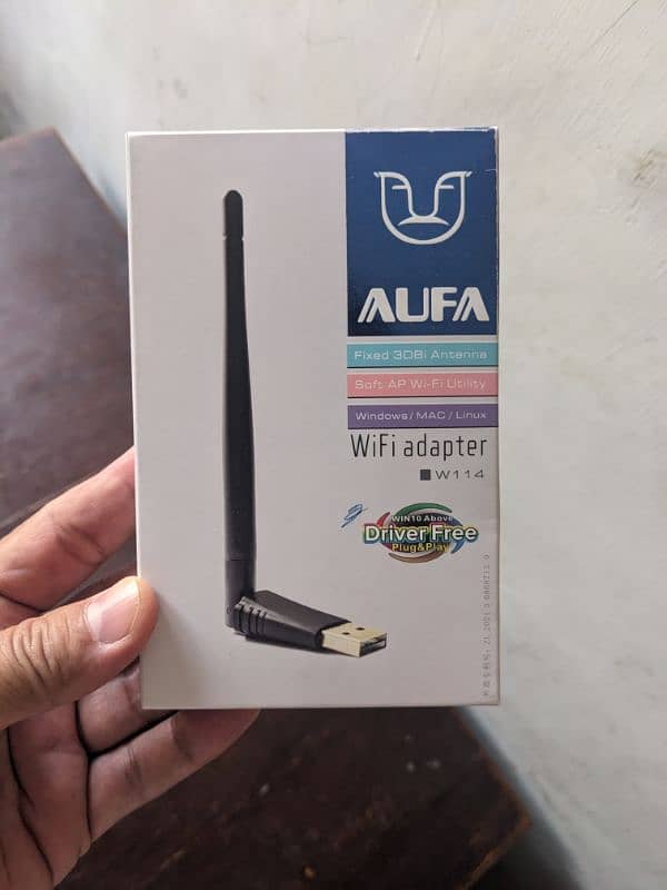 ALFA WiFi USB adapter for Laptop or PC 0