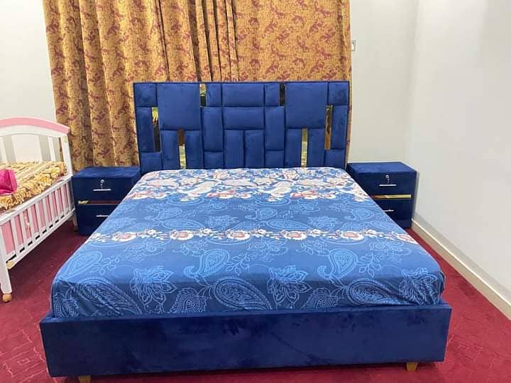 bed set/double bed/king size bed set/bedroom furniture/bridal set/wood 16