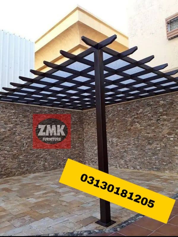 outdoor shade | polycarbonate sheet | Fiber shade | roof shade Tensile 4