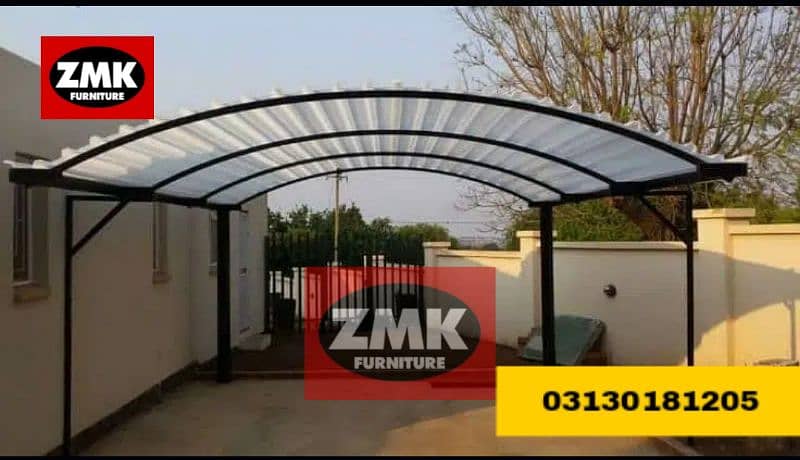 outdoor shade | polycarbonate sheet | Fiber shade | roof shade Tensile 8