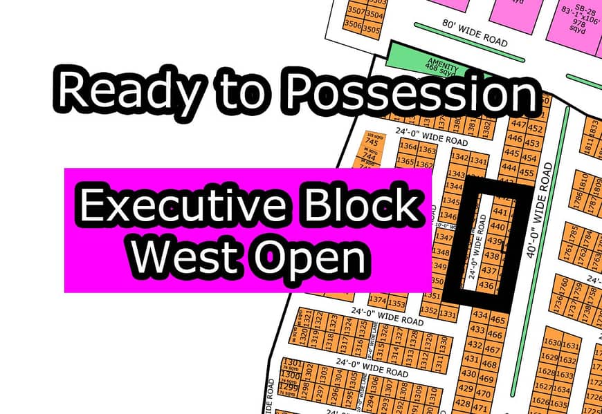 L - (West Open + Executive Extension) North Town Residency Phase - 01 0