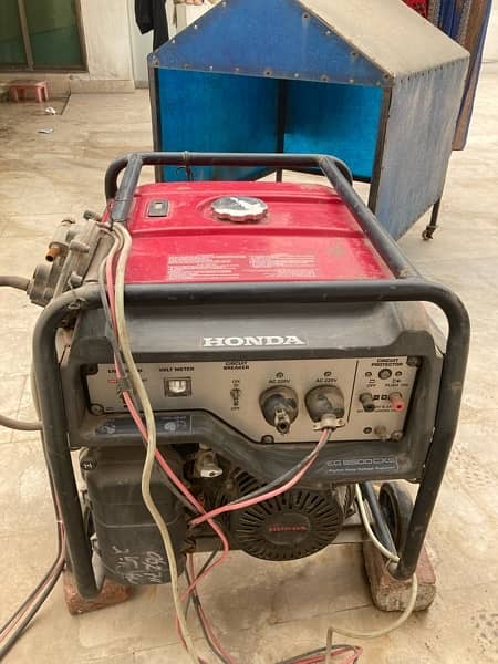 HONDA EG6500CXS GENERATOR PETROL AND GAS 6